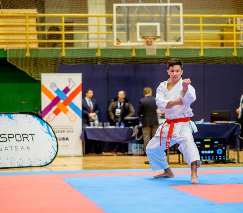 Croatian national universities karate championship served as test-event for EUSA Combat 2019